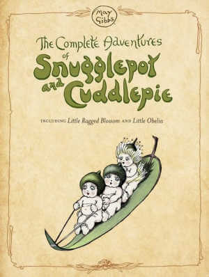 Tales of Snugglepot and Cuddlepie, book cover.