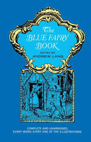 The Blue Fairy Book, book cover.