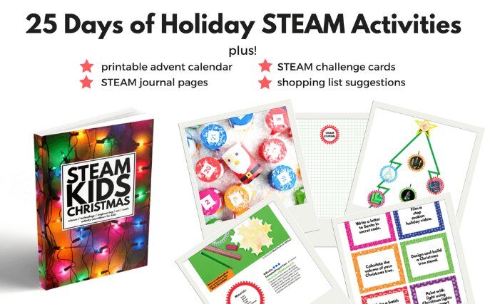 25 Days of Holiday STEAM book