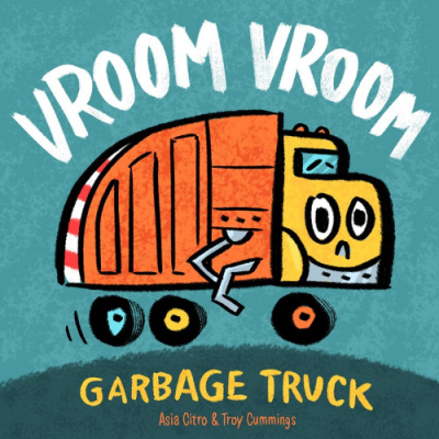 Vroom Vroom Garbage Truck book cover 