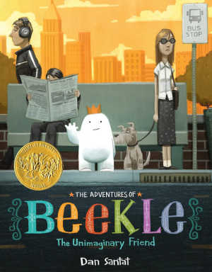 Beekle, the Unimaginary Friend, book cover.