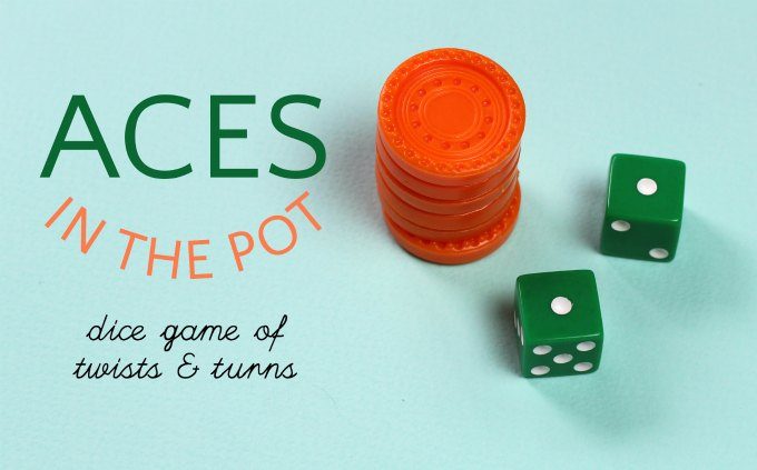 How to play Aces in the pot dice game for 3 or more players