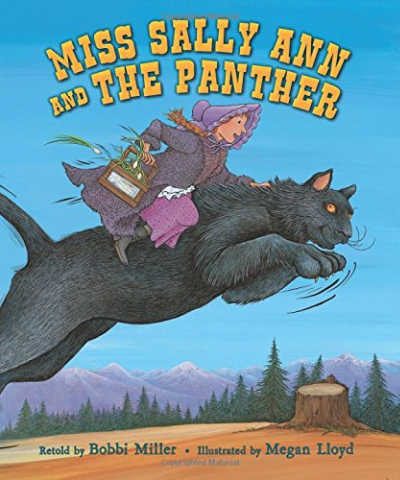 Miss Sally Ann and the Panther, book cover.