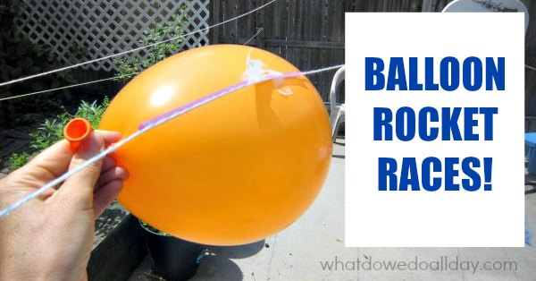 how to make balloon rockets