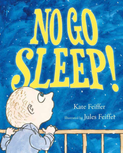 No Go Sleep, book by Kate Feiffer.