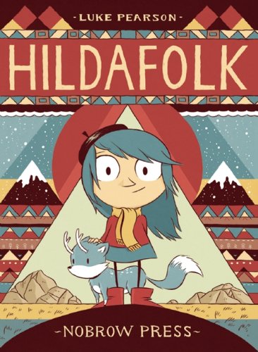 Hildafolk, book cover.
