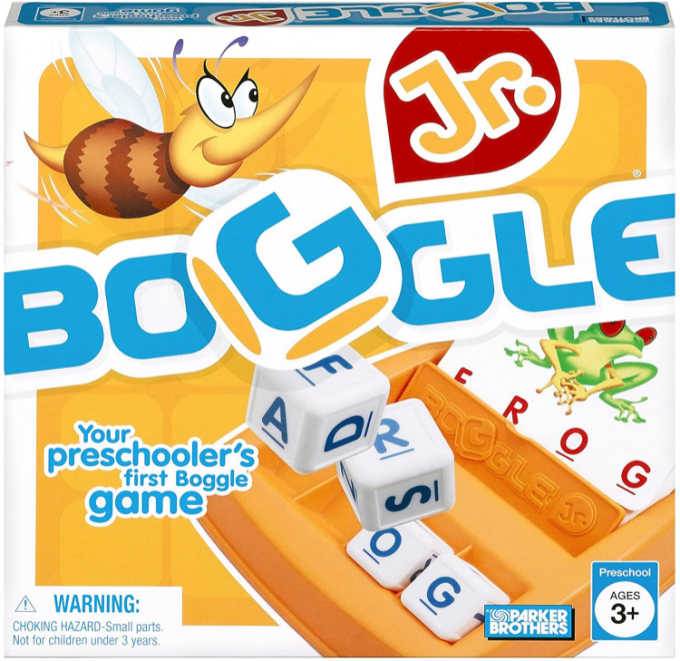 Boggle Jr game box