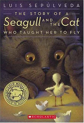 The Story of a Seagull and the Cat Who Taught Her to Fly  book cover