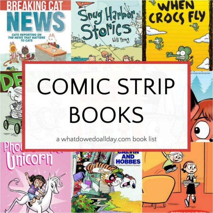 Collection of comic strip books kids will love