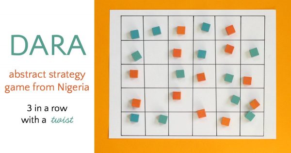 Dara from Nigeria is an abstract strategy game.