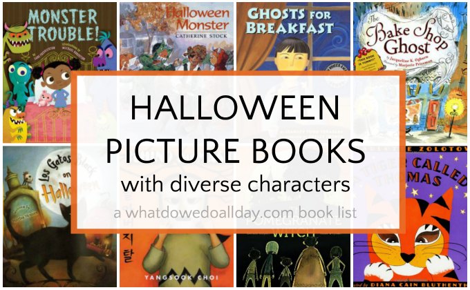 Diverse Halloween books for kids