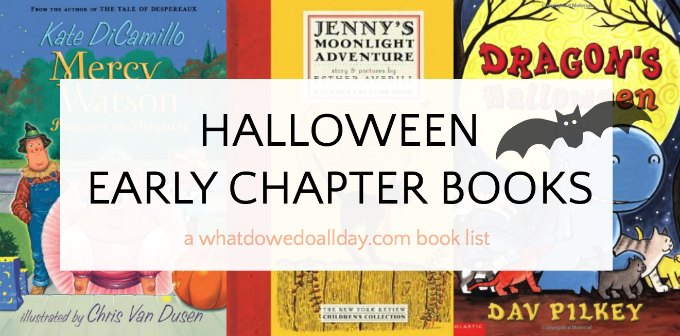 Early halloween chapter books for kids ages 5 and up