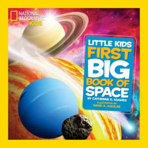 National Geographic Kids First Big Book of Space. book cover.