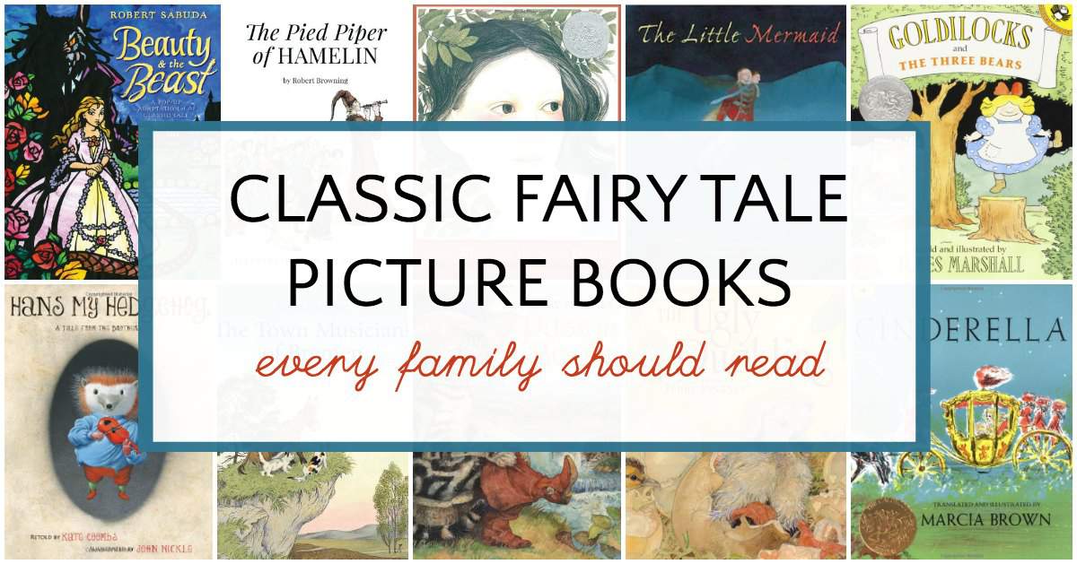 Books list of classic fairy tales for children to read
