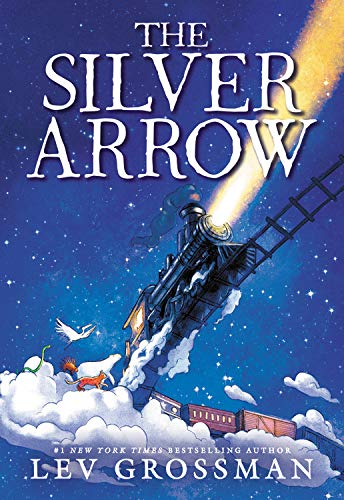 the silver arrow book with train on cover
