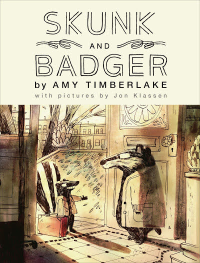 skunk and badger family read aloud book cover