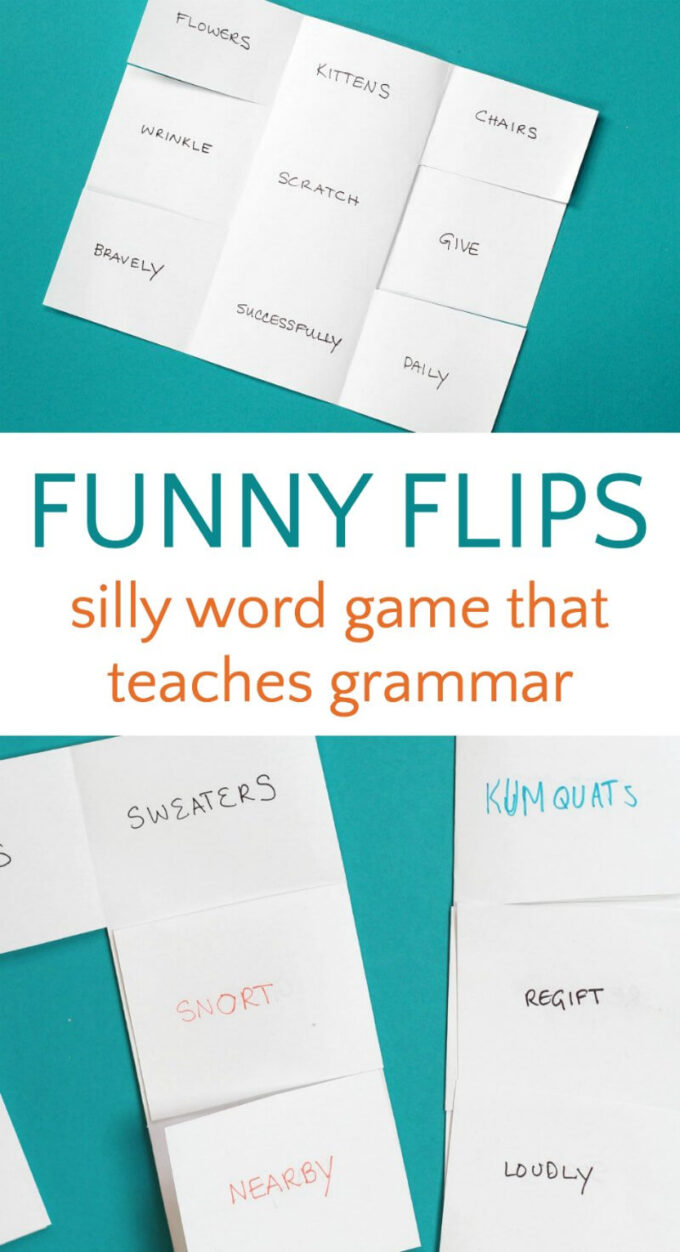 Funny flips word games
