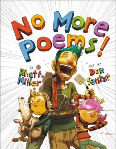 No More Poems silly book cover