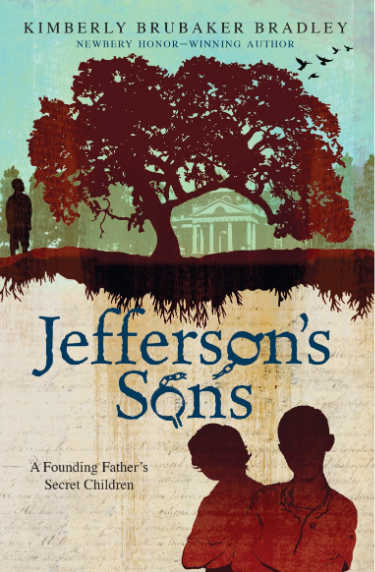 jefferson's sons book cover showing tree, house and three people