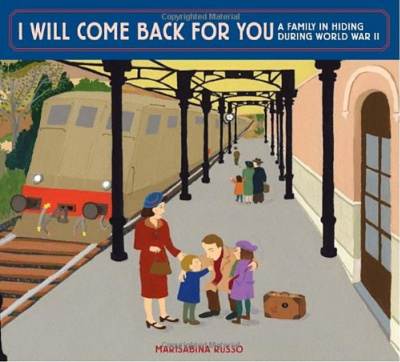 I will come back for you picture book about world war 2 book cover