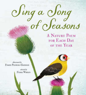 Sing a Song of Seasons, poetry book cover.