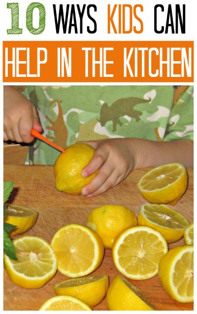 Simple ways kids can help in the kitchen