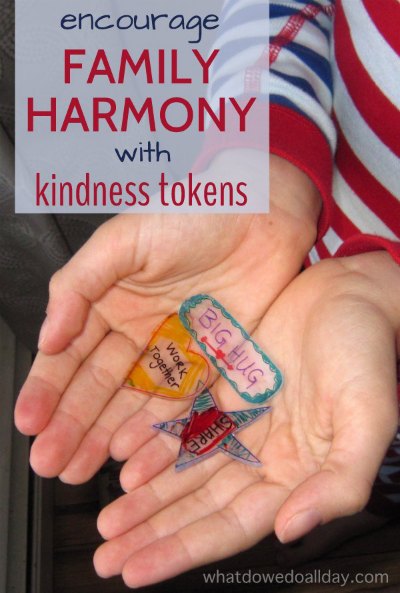 Encourage Family Harmony with DIY Kindness Tokens