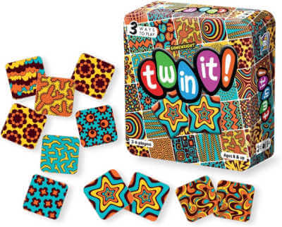 Twin It matching game and box