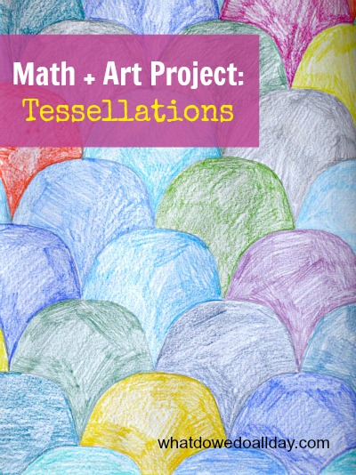 Colorful simple tessellations