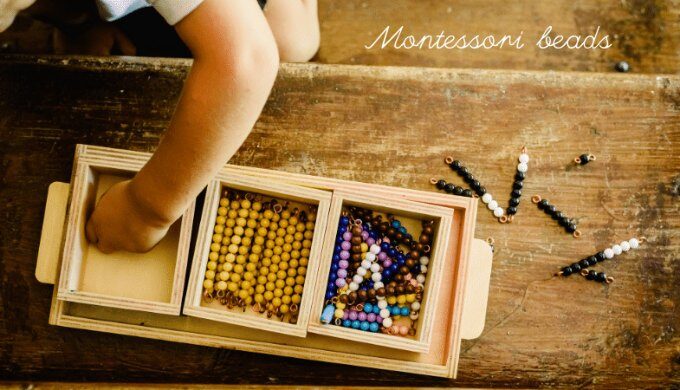 montessori bead bars
