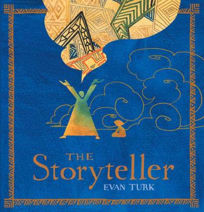 the storyteller by evan turk book cover