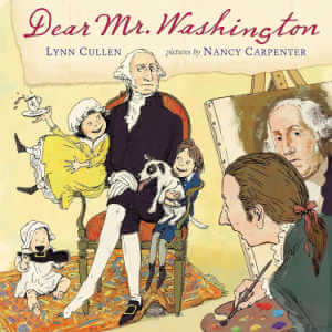 Dear Mr. Washington by Lynn Cullen, book. 