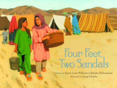 Four Feet Two Sandals book cover