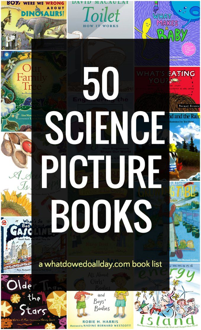 Children's science picture books coving 10 subjects