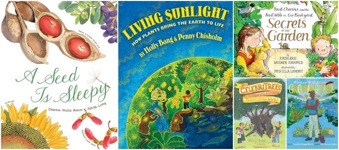 Picture books about plant science for kids
