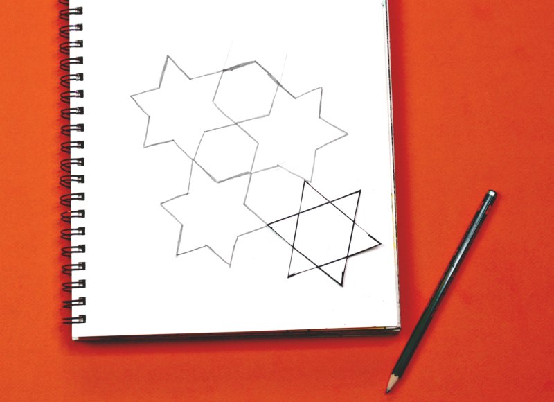 Star and hexagon tessellation