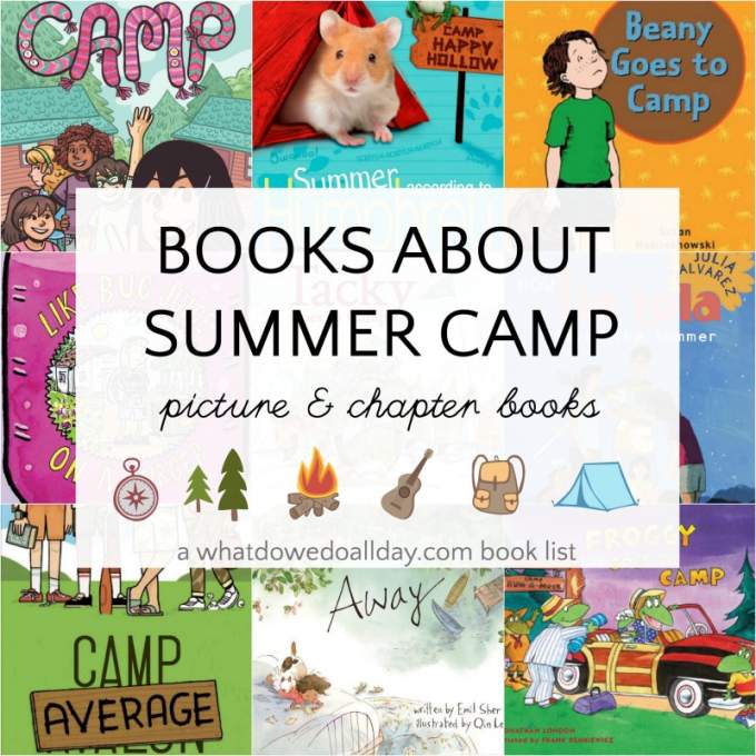 Children's books about summer camp