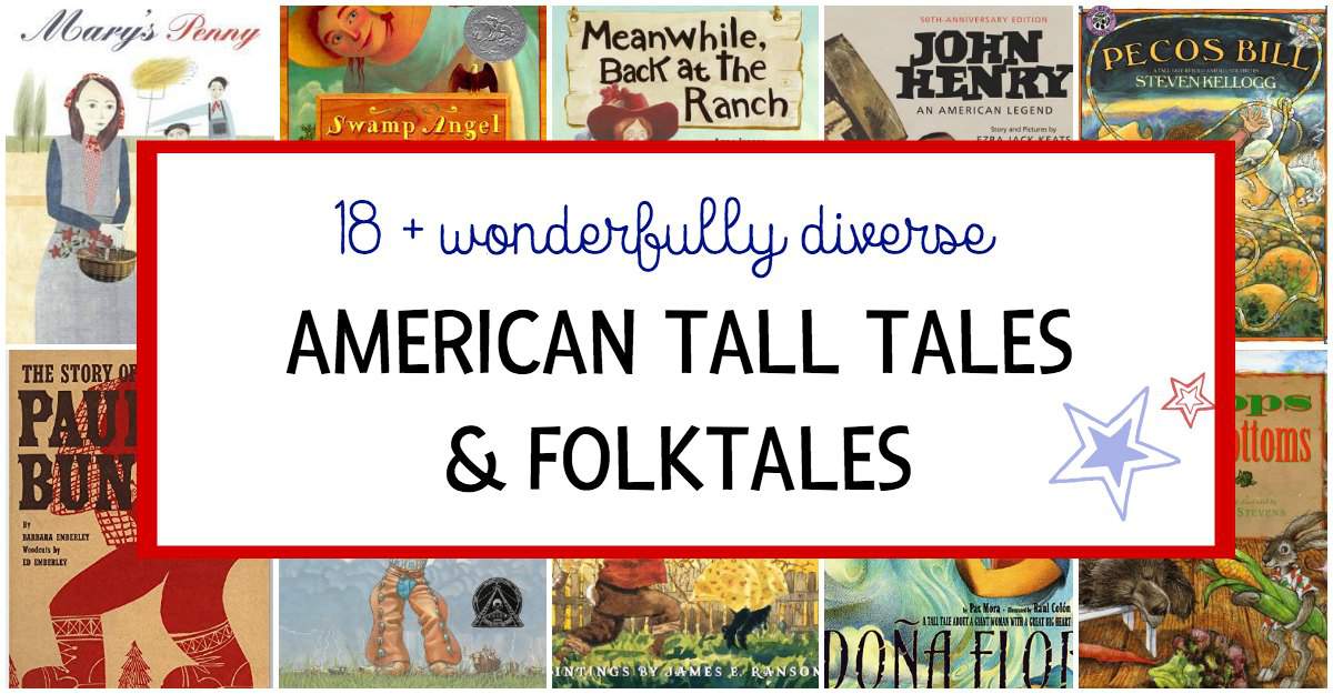 American tall tales and folktales for kids.
