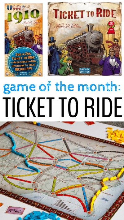 Favorite family game - Ticket to Ride.