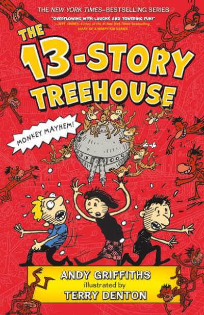 The 13 Story Treehouse book cover
