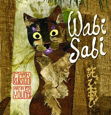 wabi sabi book cover showing cat
