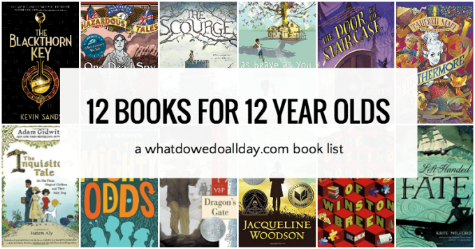 Terrific chapter books for 12 year olds boys and girls