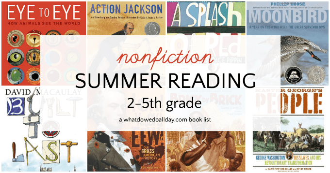 Nonfiction summer reading book list