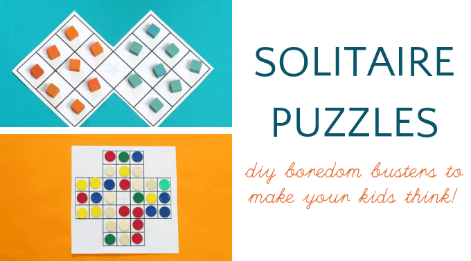 2 solitaire puzzles to make kids smarter